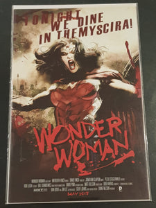 Wonder Woman Vol.4 #40 NM Bill Sienkiewicz Movie Poster Variant
