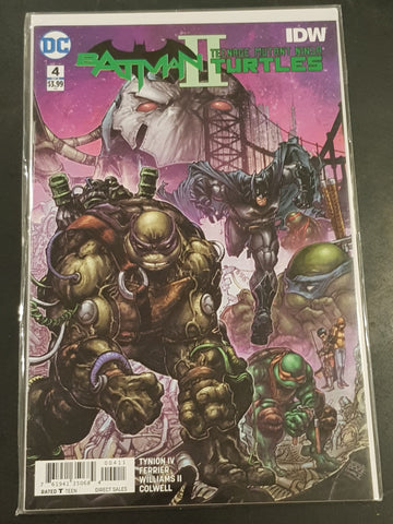 Batman Teenage Mutant Ninja Turtles II #4 NM-
