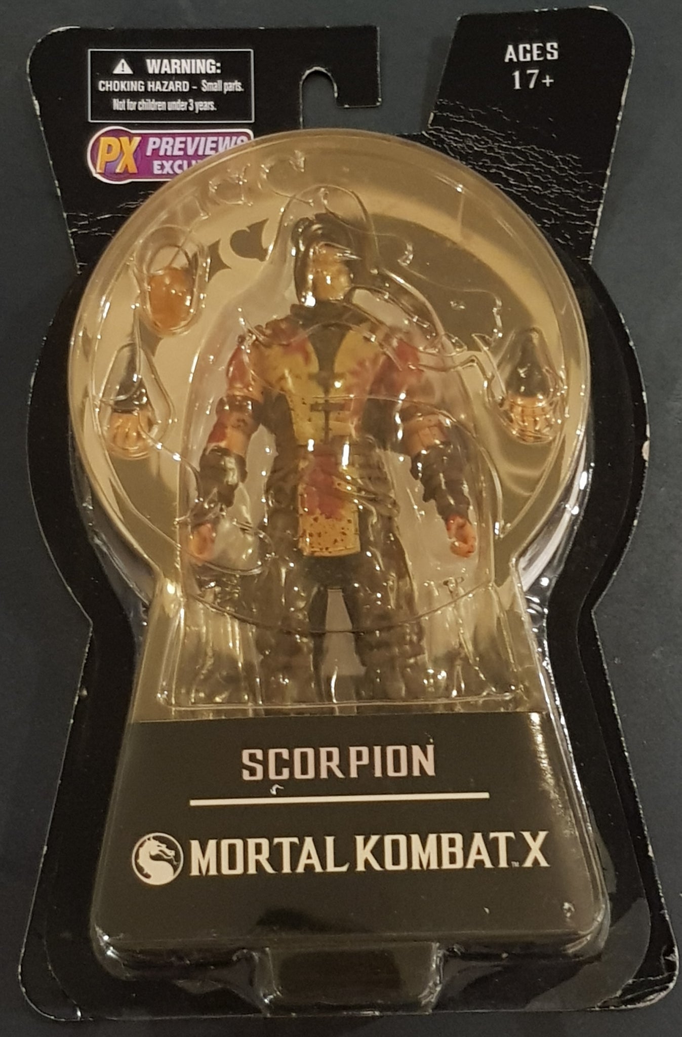 Mortal Kombat X Scorpion Previews Exclusive (Bloody) Action Figure