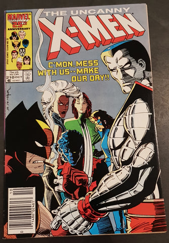 Uncanny X-Men #210 VF+ (Mark Jewler)