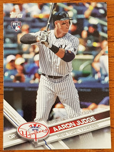 2017 Topps Update Baseball Aaron Judge #US99 Rookie Card