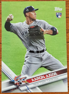 2017 Topps Update Baseball Aaron Judge #US166 Rookie Card