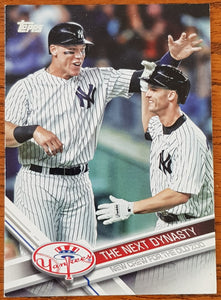 2017 Topps Update Baseball Aaron Judge #US148 Rookie Card