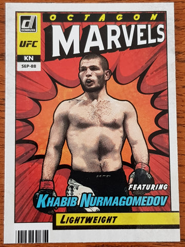2022 Panini Donruss UFC Marvels Khabib Nurmagomedov #11 Trading Card