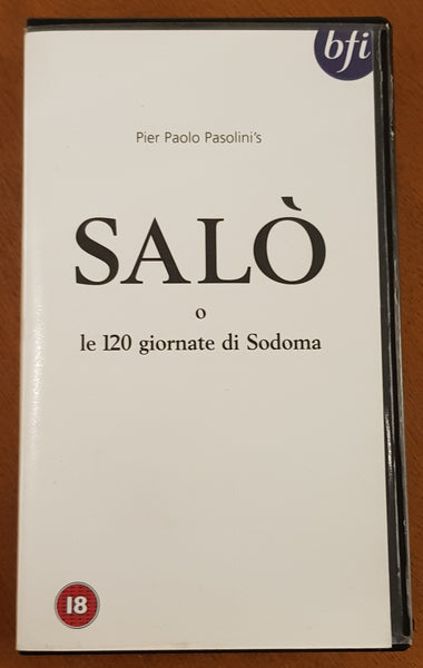 Salo o Le 120 giornate di Sodoma - VHS