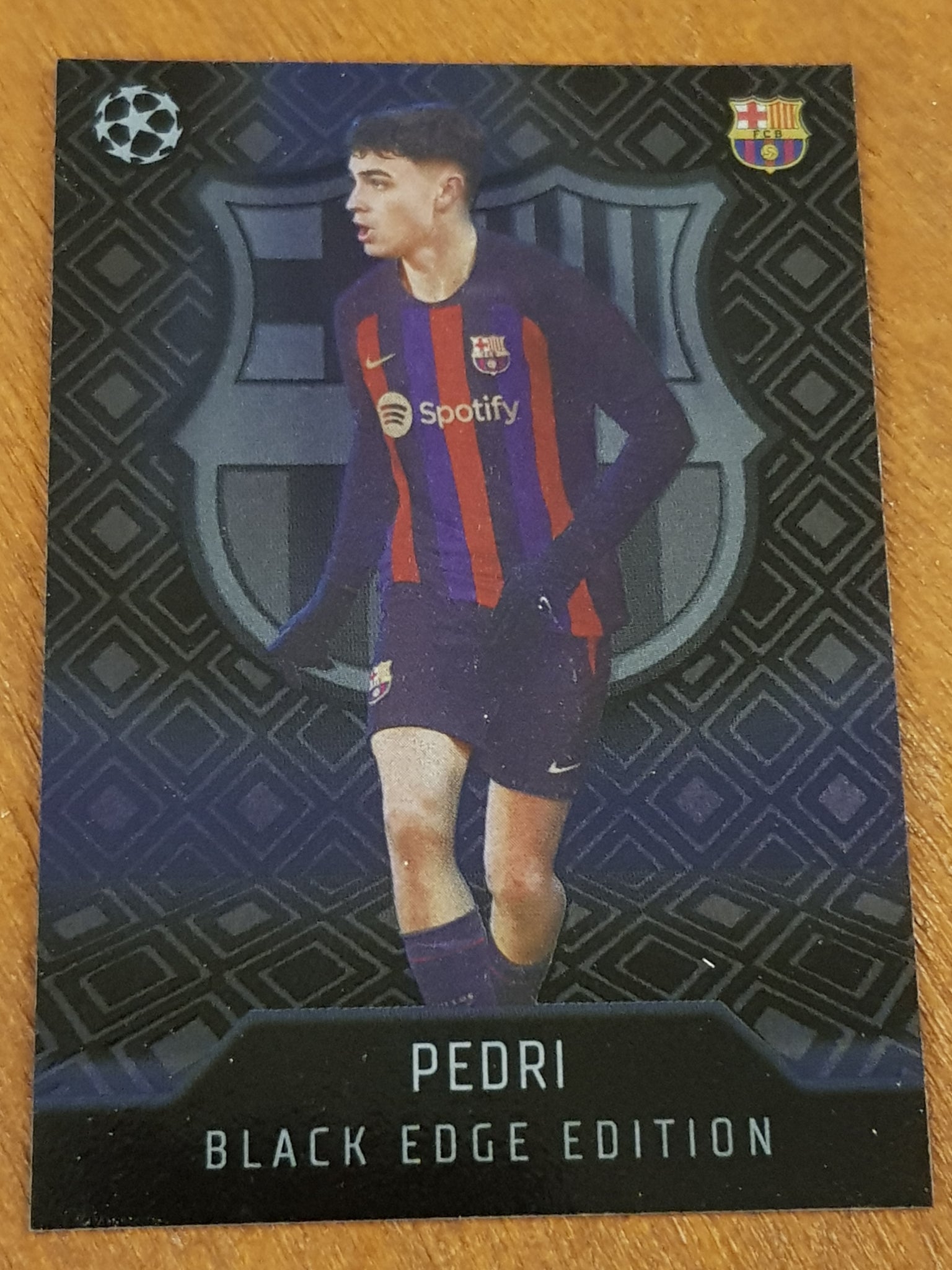 2022-23 Topps Match Attax Black Edge Edition Pedri #464 Trading Card