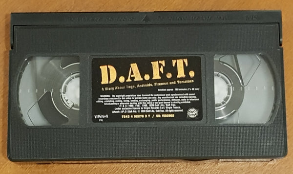 D.A.F.T. A Story about Dogs Androids Firemen and Tomatoes - Original VHS