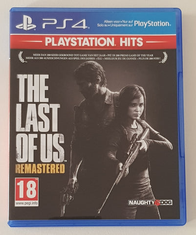 Last of Us Remastered Playstation 4 Playstation Hits Edition Video Game