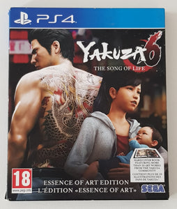Yakuza 6 the Song of Life Playstation 4 Essence of Art Edition Video Game