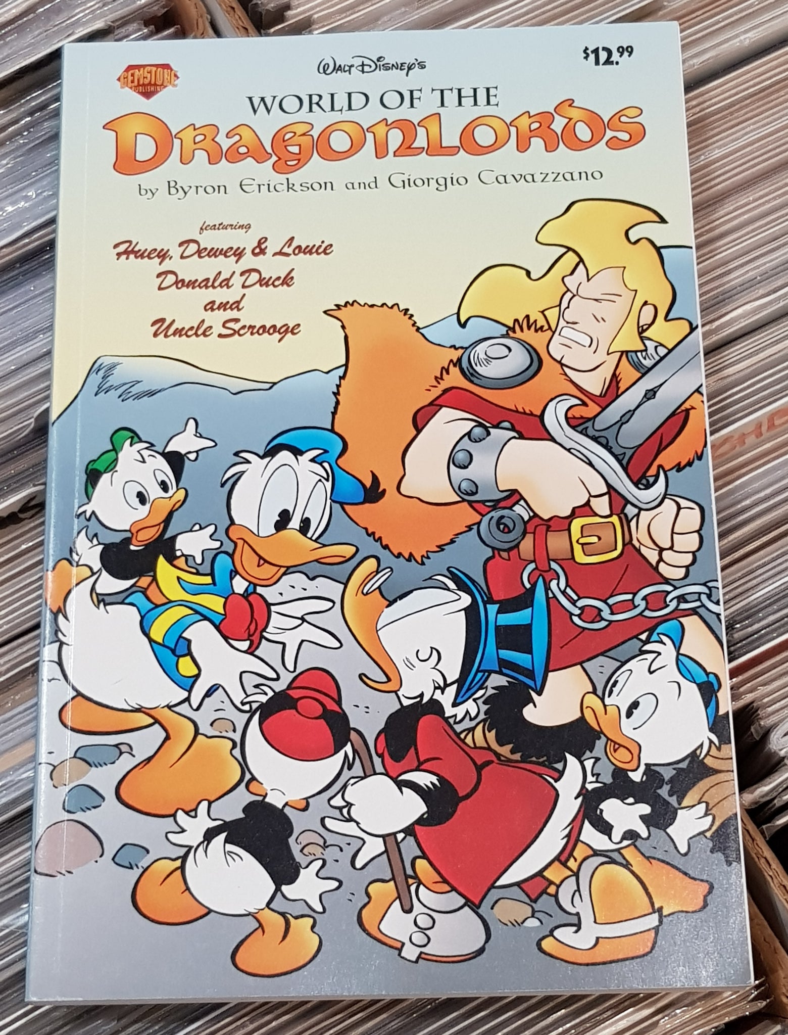 Walt Disney's World of the Dragonlords TPB NM-