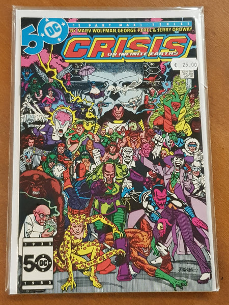 Crisis on Infinite Earths #9 NM- – Rotterdam Comics