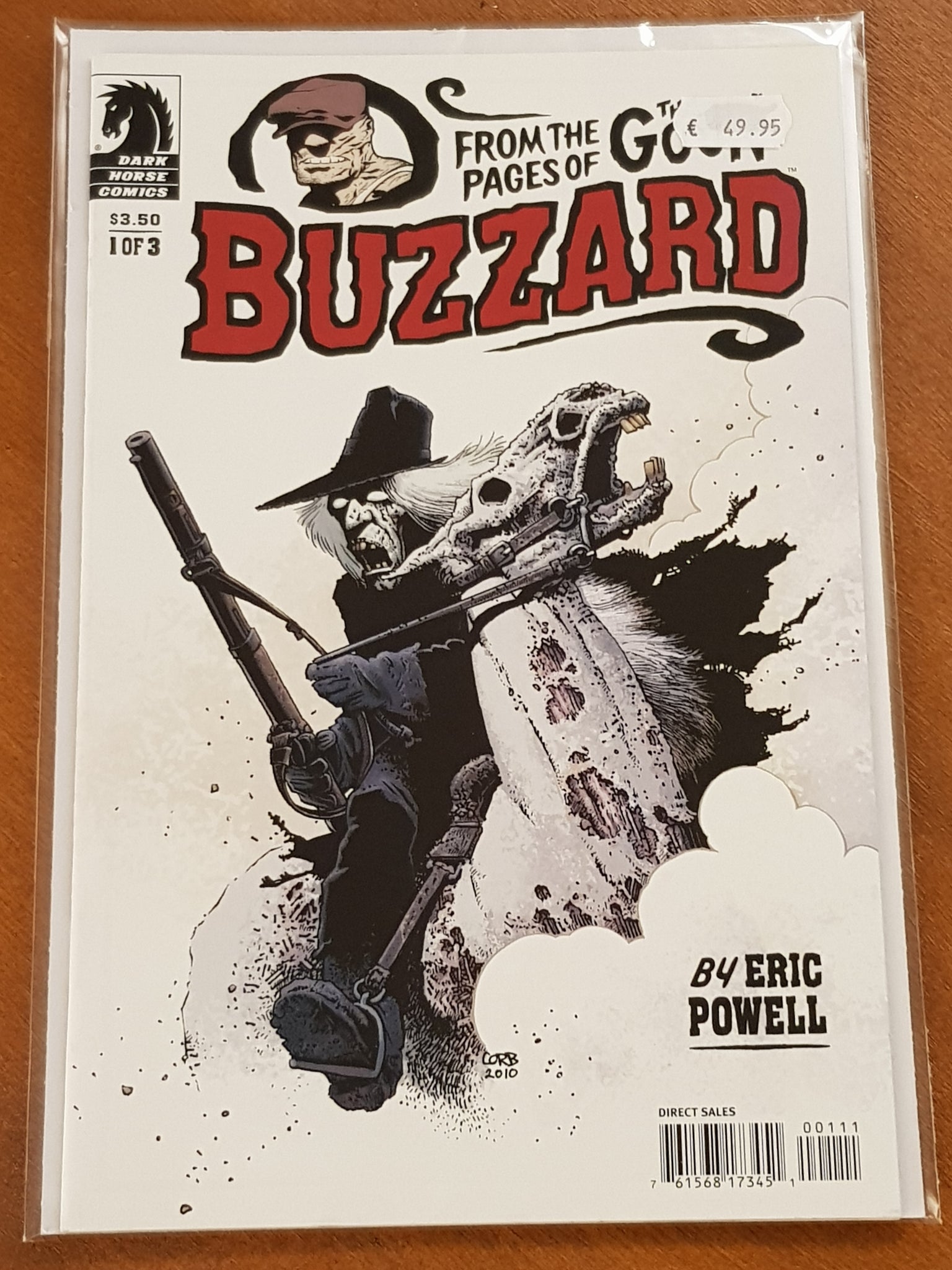 Buzzard #1 NM+ Richard Corben Variant