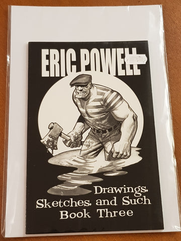 Eric Powell Drawings, Sketches and Such Book Three NM Signed & Numbered