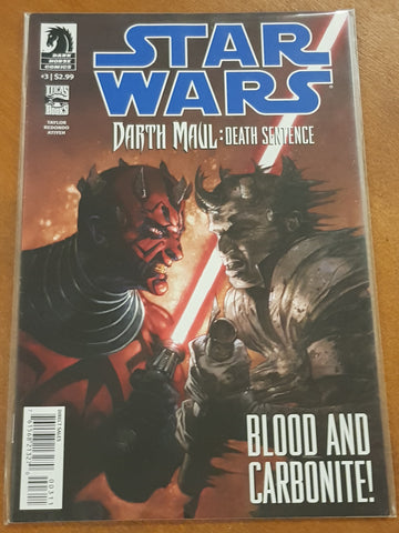 Star Wars Dart Maul Death Sentence #3 NM