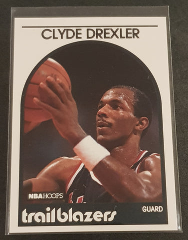 1989-90 NBA Hoops Clyde Drexler #190 Trading Card