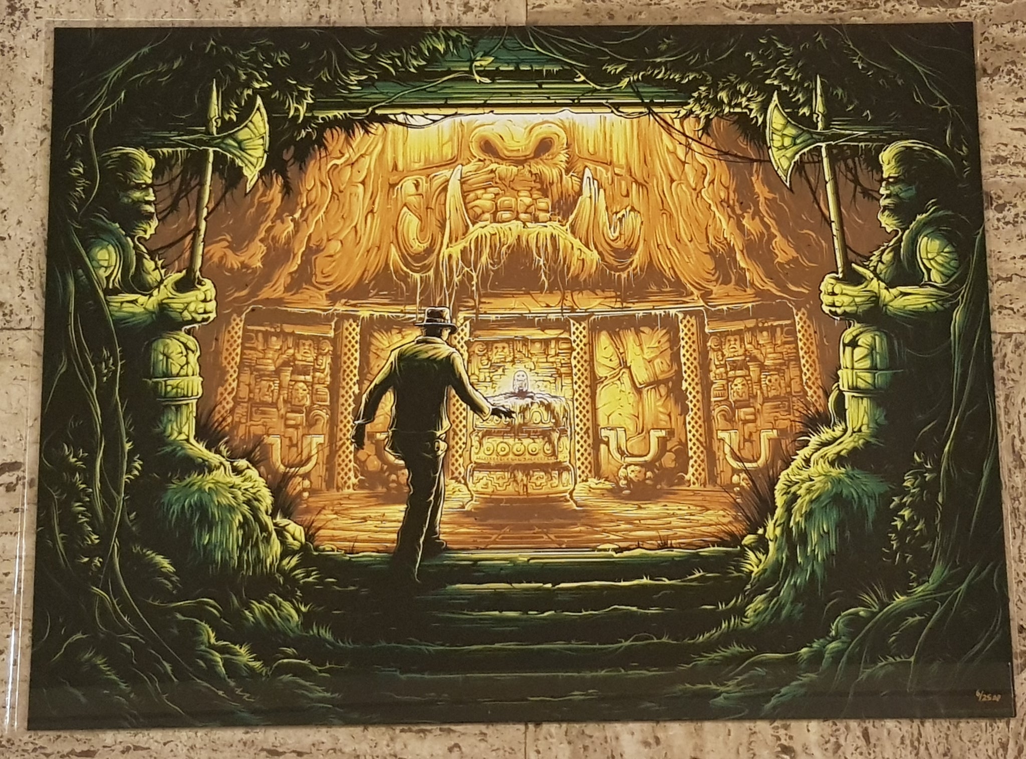 Indiana Jones "There is Nothing to Fear Here" - Dan Mumford Limited Edition Screen Print (AP)