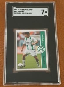 2006 Eredivisie Luis Suarez SGC 7 Rookie Sticker (Plus)