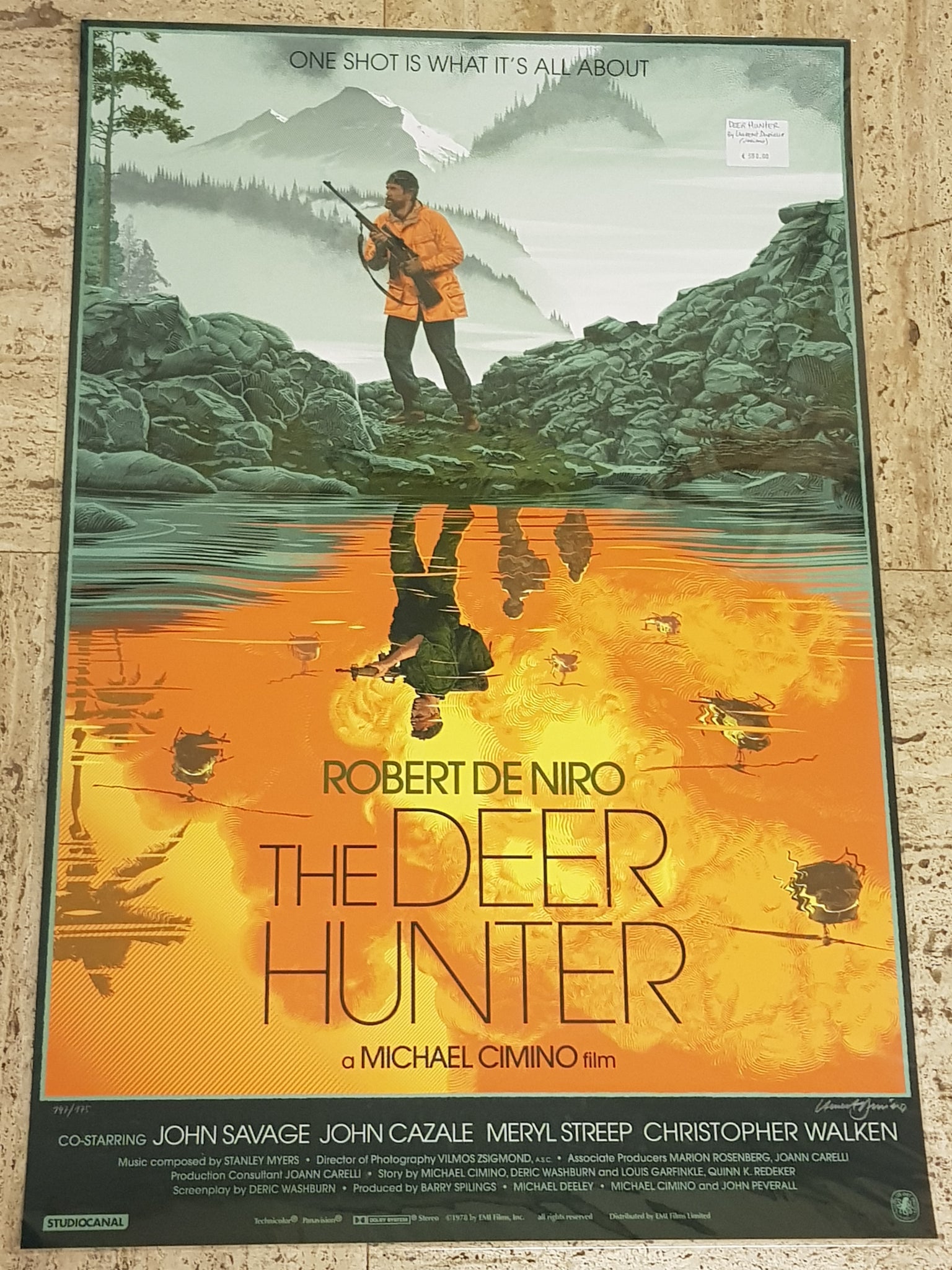 Deer Hunter - Laurent Durieux Limited Edition Screen Print (Variant)
