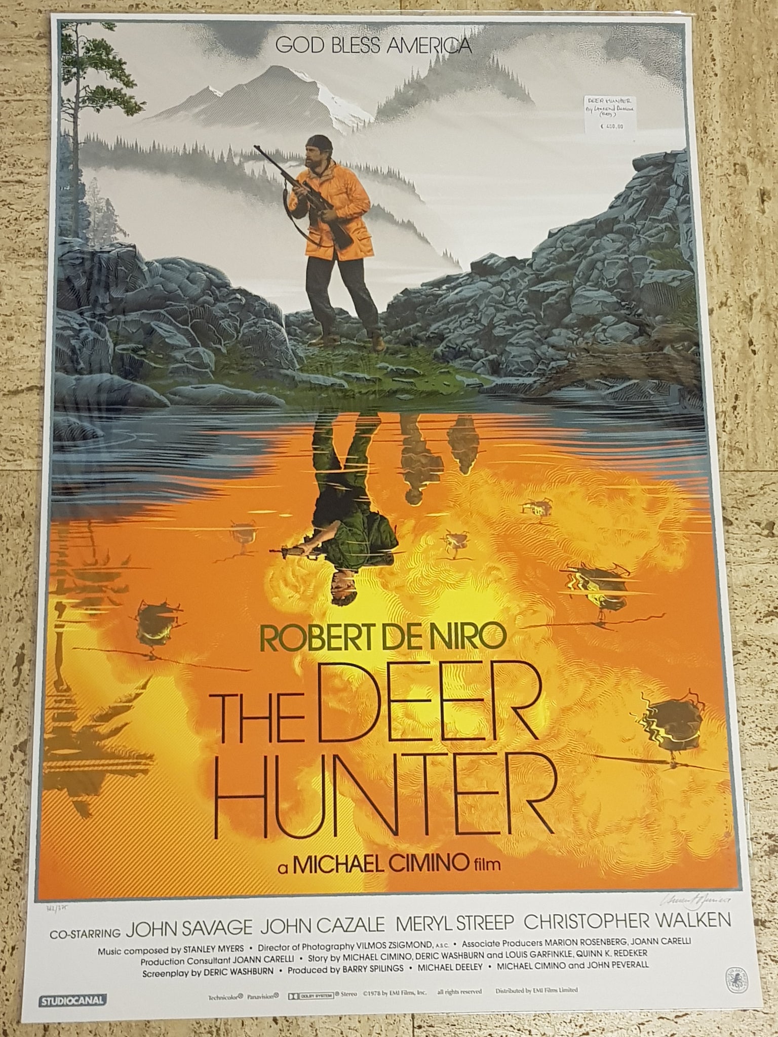 Deer Hunter - Laurent Durieux Limited Edition Screen Print