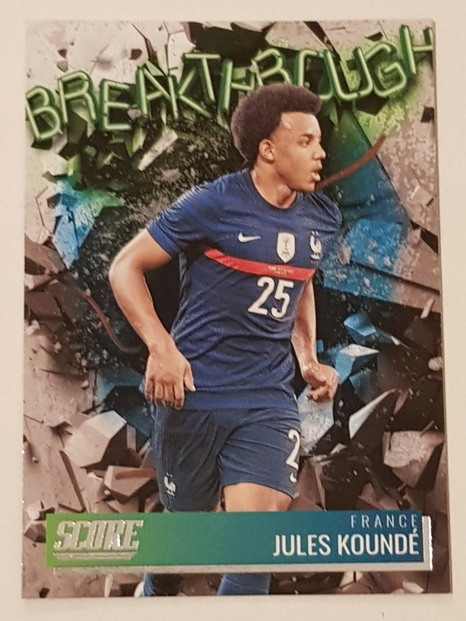 2021-22 Panini Score FIFA Breakthrough Jules Kounde #24 Trading Card