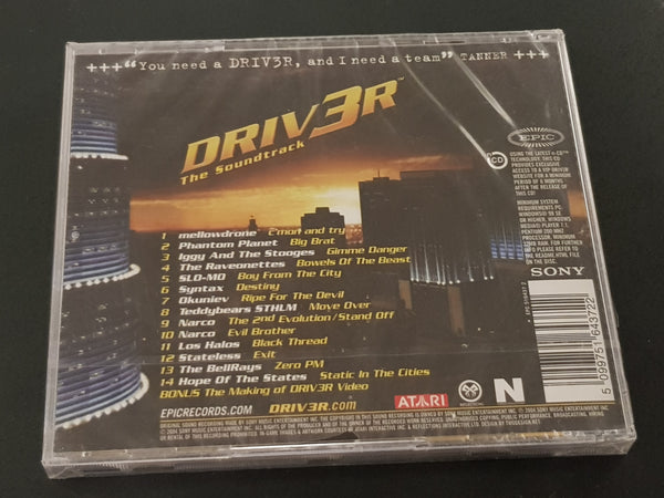 Driver 3 Original Game Soundtrack CD