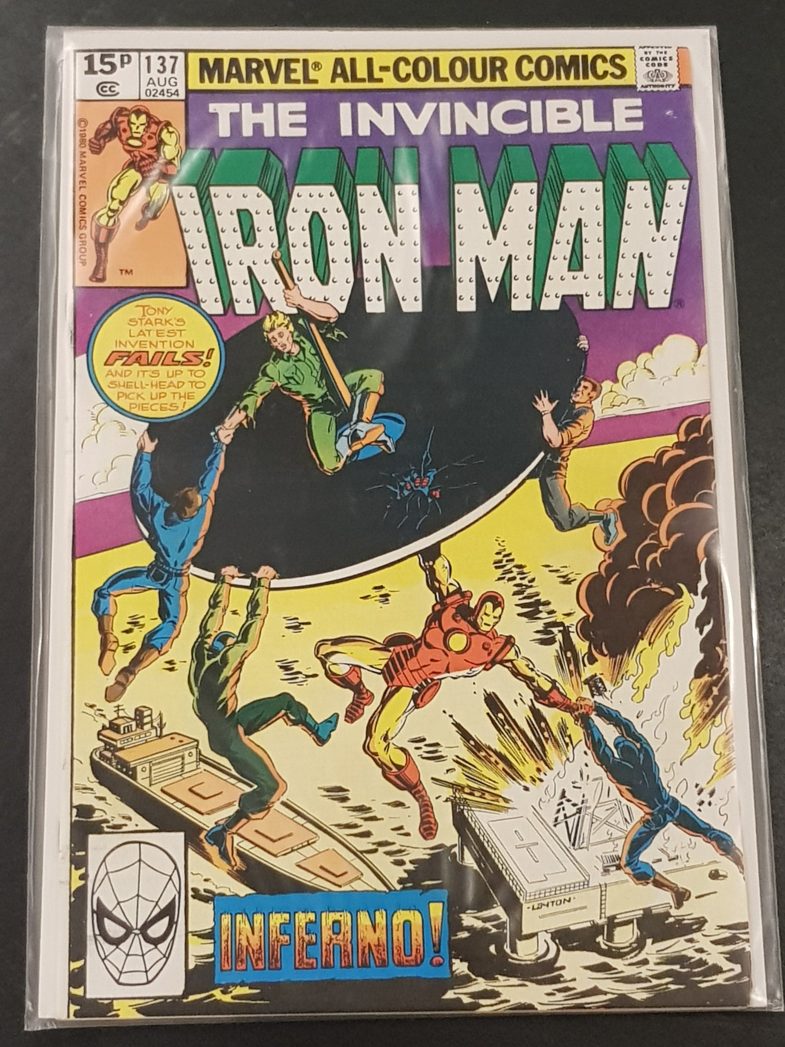 Iron Man #137 VF+ (Pence Edition)