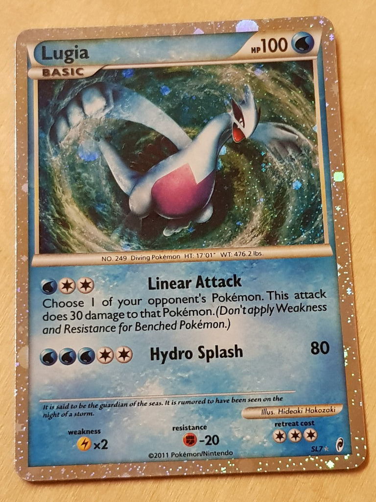 Pokemon Call of Legends Lugia #SL7 Holo Trading Card Rotterdam Comics Pokemon Call of Legends Lugia #SL7 Holo Trading Card Rotterdam Comics