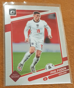 2022 Panini Donruss Optic Road to Qatar Phil Foden #53 Trading Card