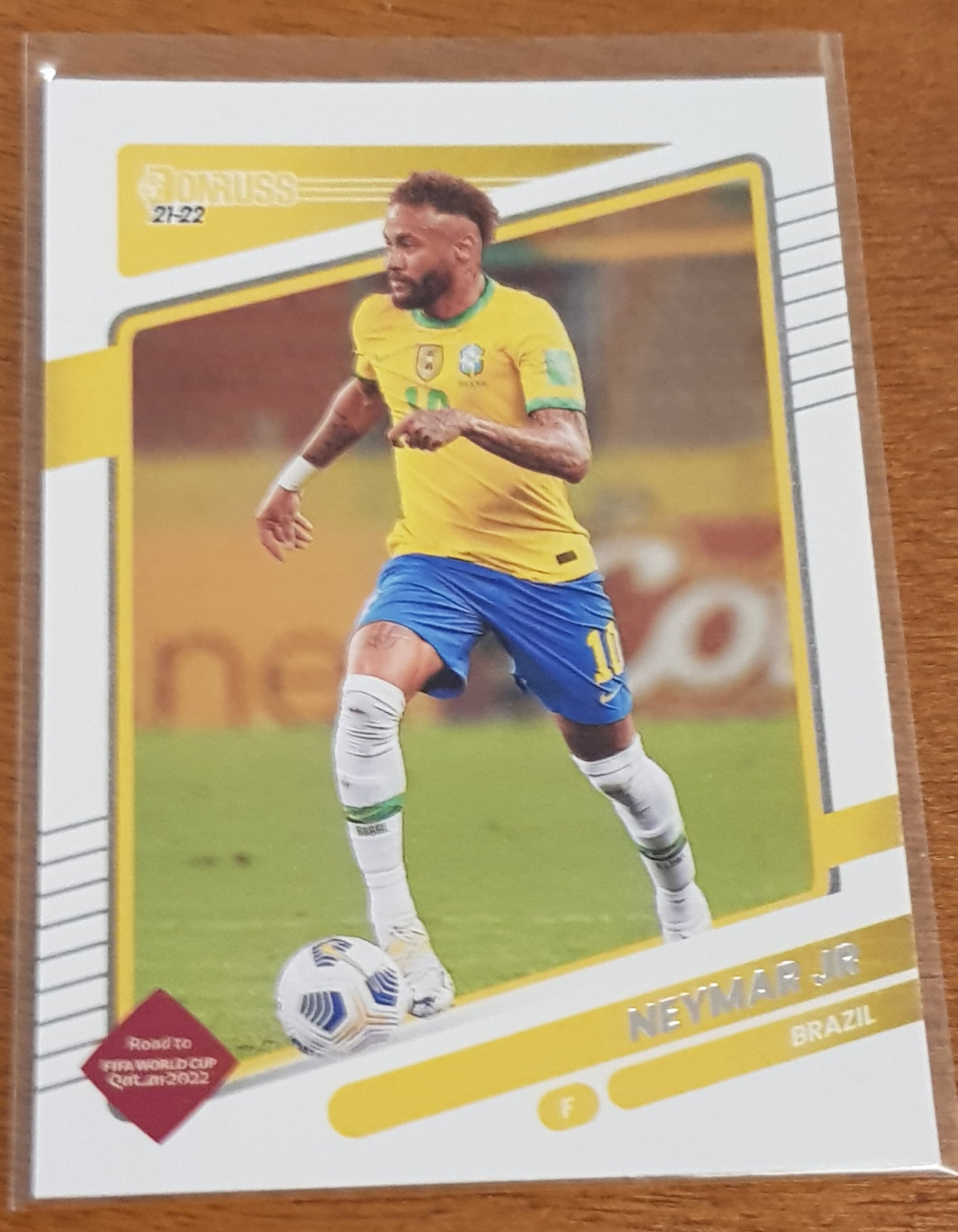 2022 Panini Donruss Road to Qatar Neymar Jr. #18 Trading Card