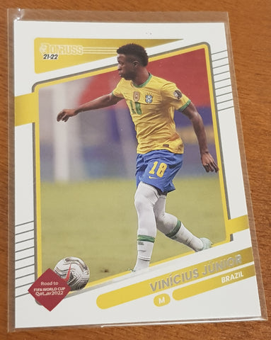 2022 Panini Donruss Road to Qatar Vinicius Jr. #26 Trading Card