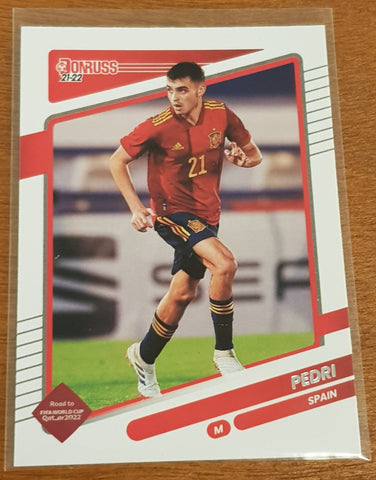 2022 Panini Donruss Road to Qatar Pedri #151 Trading Card