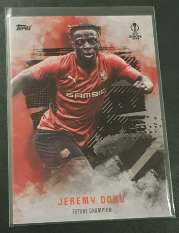 Future Champions by Mason Mount Jeremy Doku Trading Card