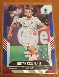 2021-22 Panini Score Serie A Bryan Cristante #128 Blue Lava Parallel /49 Rookie Card