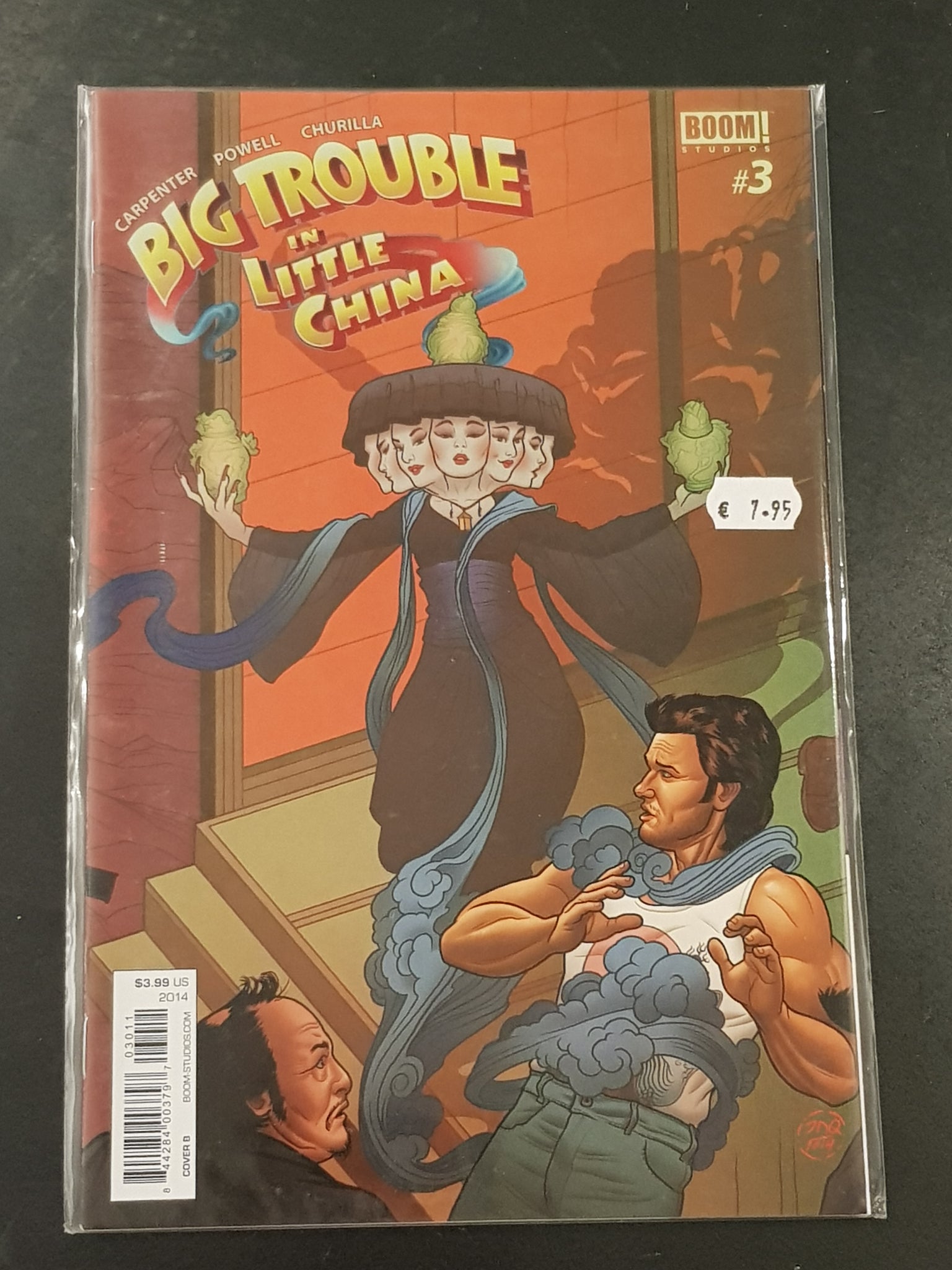 Big Trouble in Little China #3 NM 1/10 Joe Quinones Variant