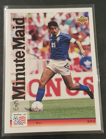 1994 Upper Deck World Cup USA 94 Minute Maid Rai #18 Trading Card Promo