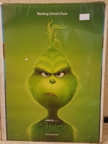 Grinch Original 27x39" Advance Movie Poster (2018)