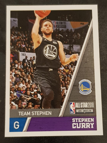 2018-19 Panini NBA Basketball Stephen Curry #423 All-Star Sticker