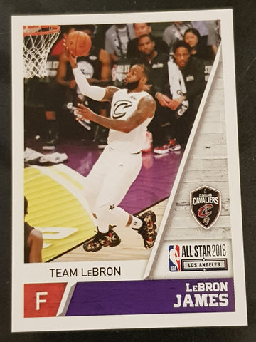 2018-19 Panini NBA Basketball Lebron James #414 All-Star Sticker