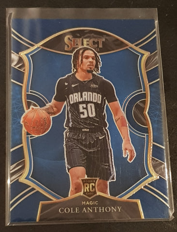 2020-21 Panini Select Cole Anthony #75 Concourse Rookie Card