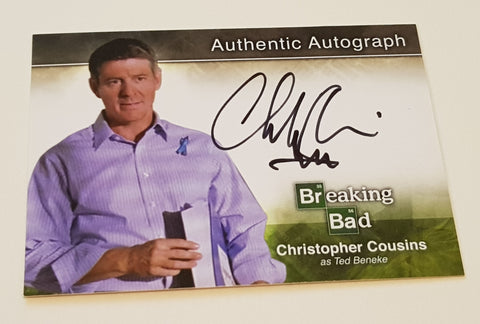 Breaking Bad Christopher Cousins #A20 - Ted Beneke Authentic Autograph Trading Card