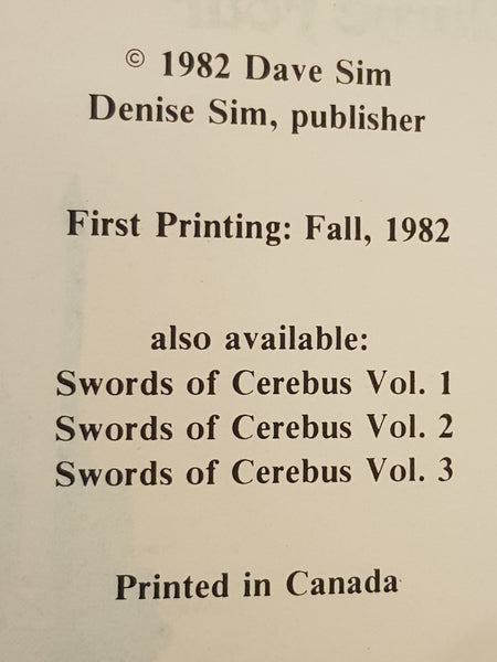 Swords of Cerebus Vol.4 TPB VF