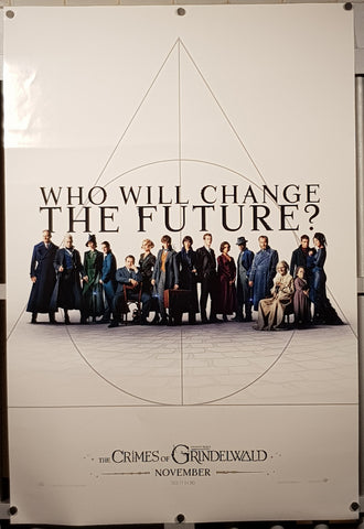 Fantastic Beasts the Crimes of Grindewald Original 27x39" US 1-Sheet Movie Poster (2018)