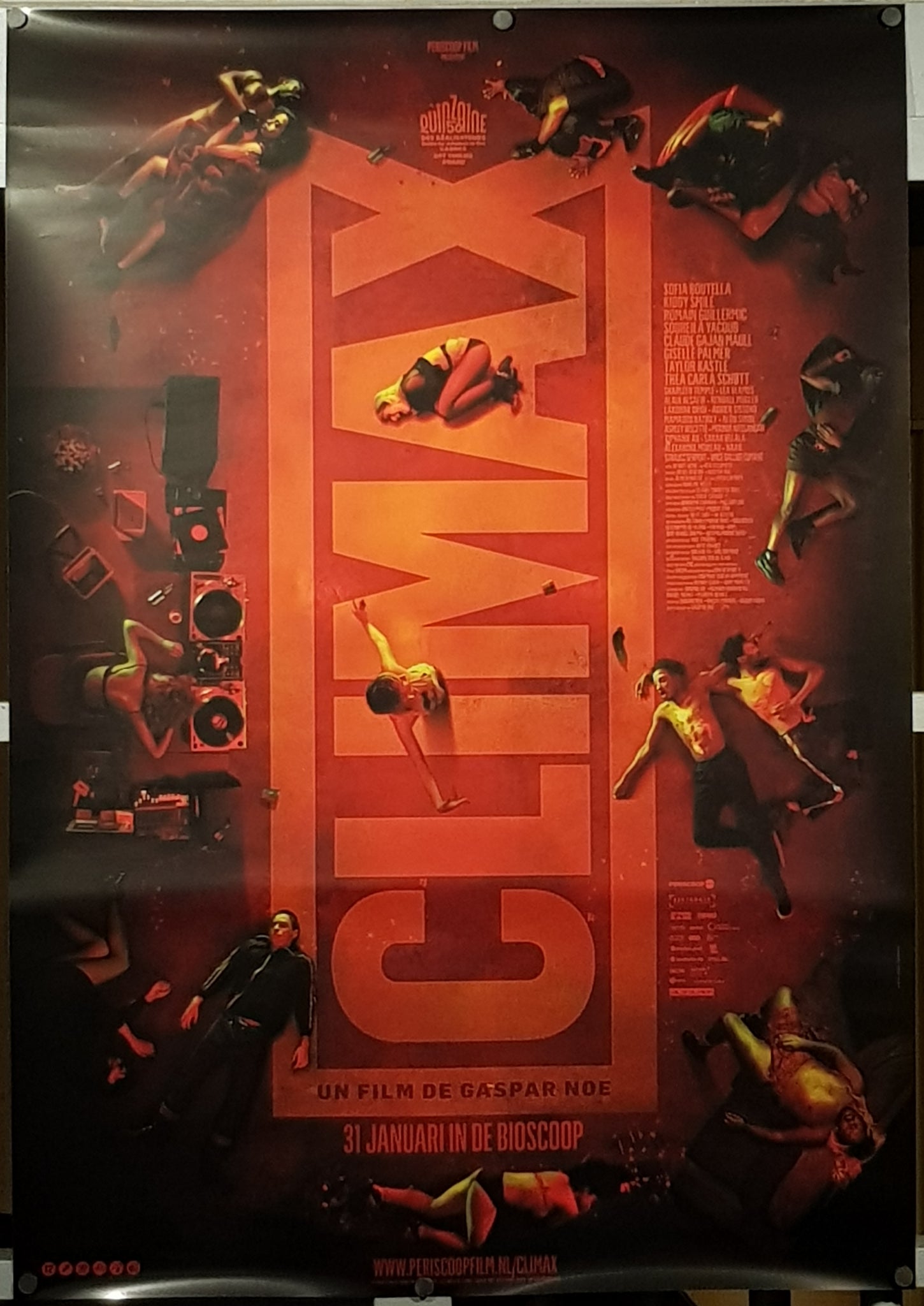 Climax Original 27x39" Dutch Movie Poster (2018)