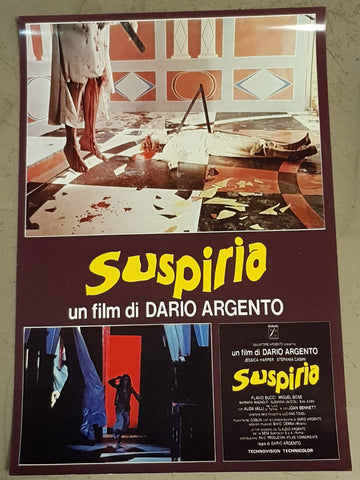 Suspiria 18x12" Italian Reprint Poster