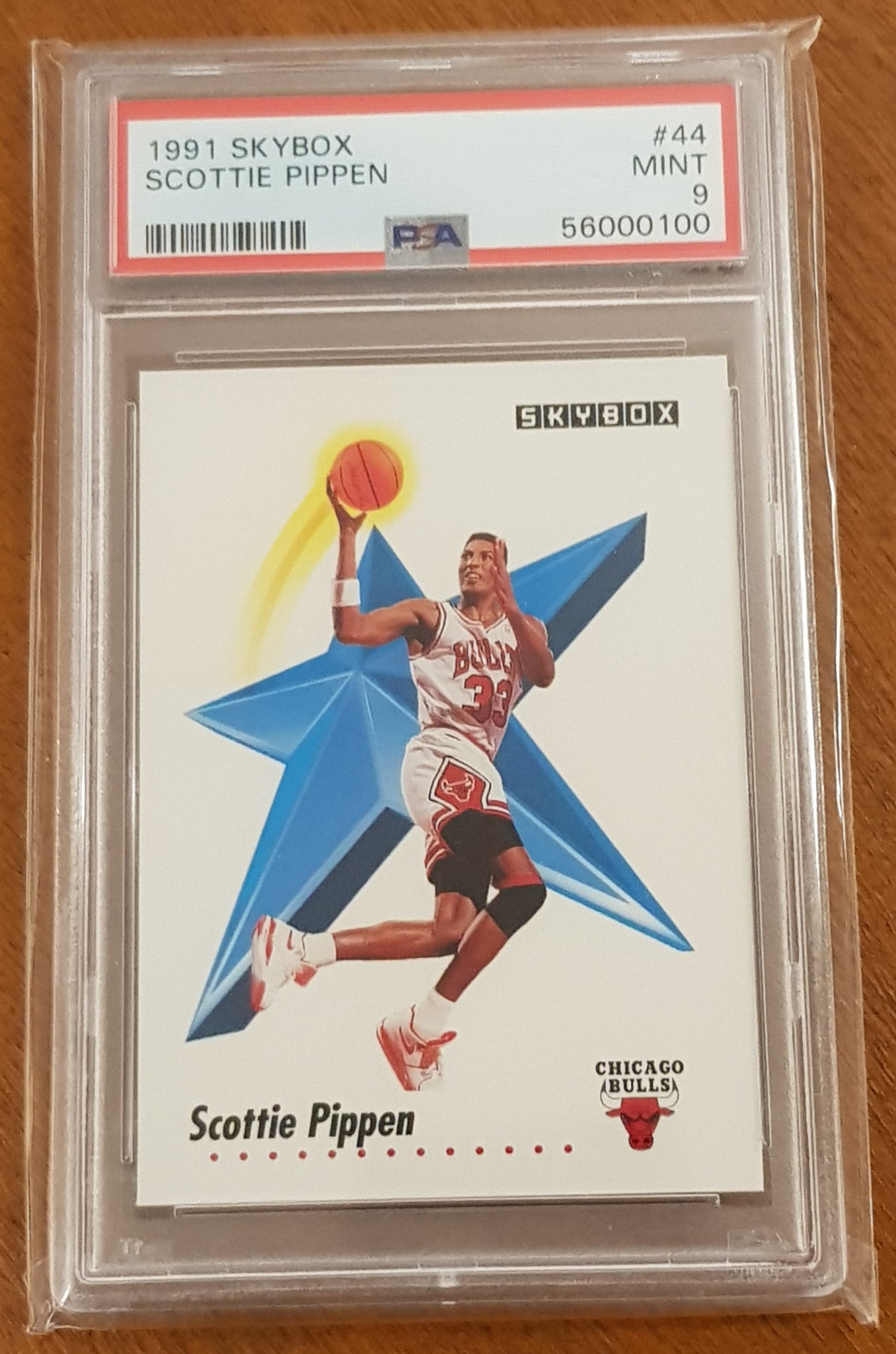 1991 Skybox Scottie Pippen #44 PSA 9 Trading Card