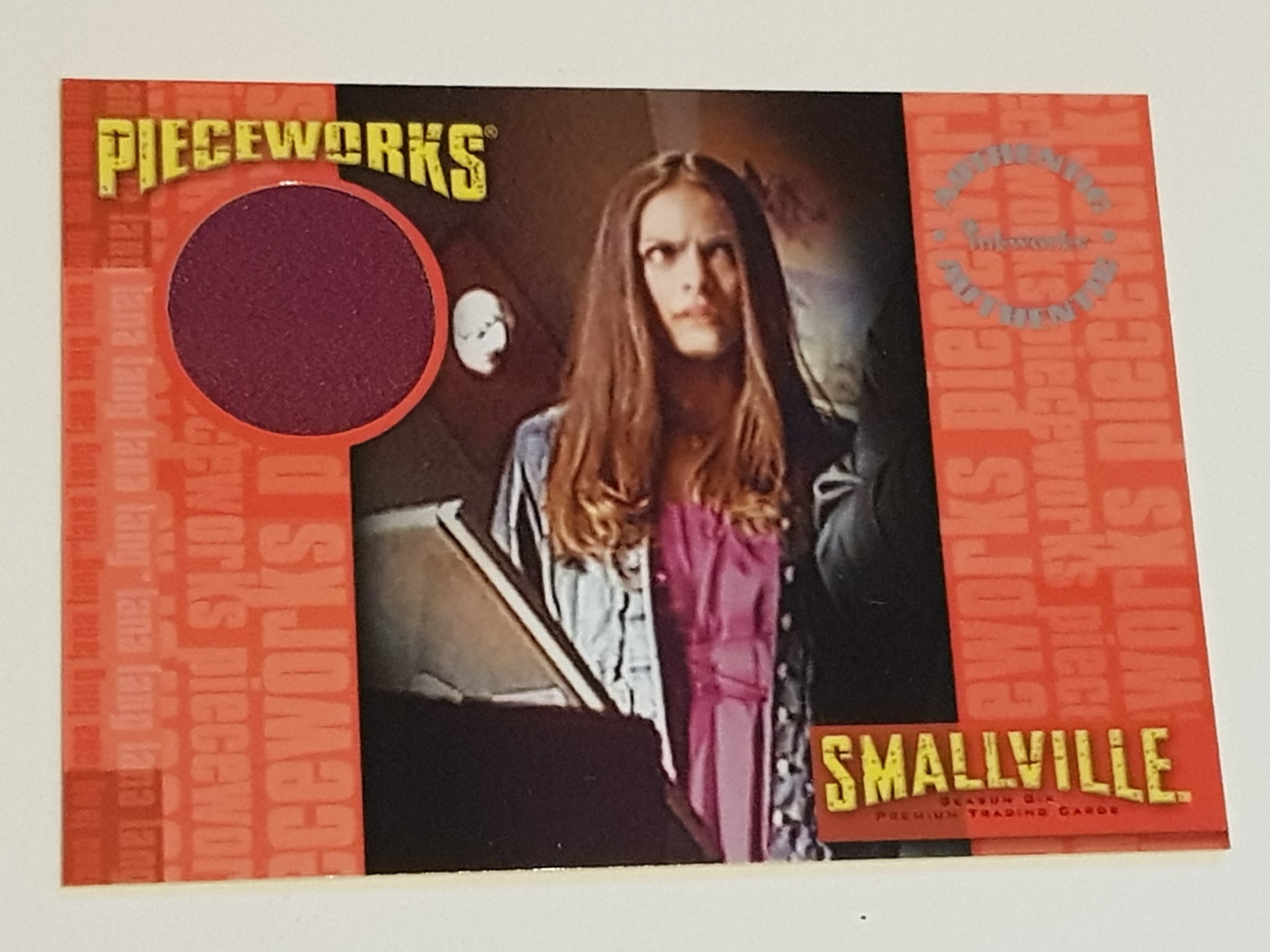 Smallville Season 6 #PW2 Lana Lang Authentic Pieceworks Trading Card