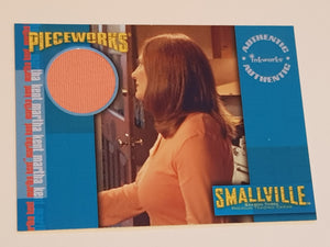 Smallville Season 6 #PW5 Martha Kent Authentic Pieceworks Trading Card