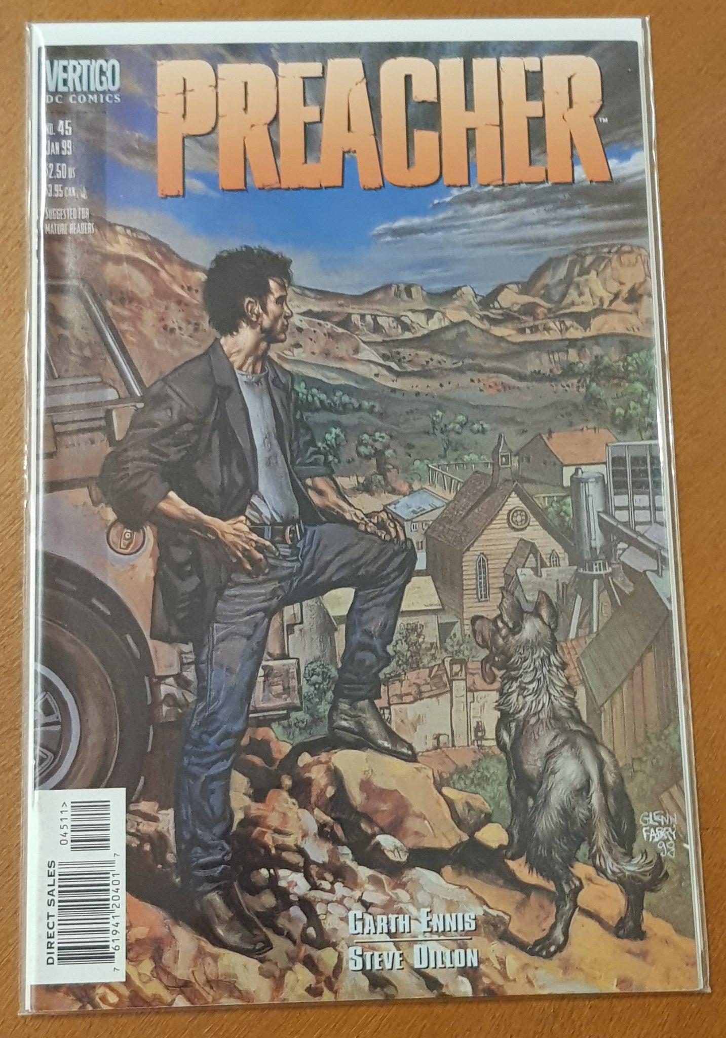 Preacher #45 VF/NM