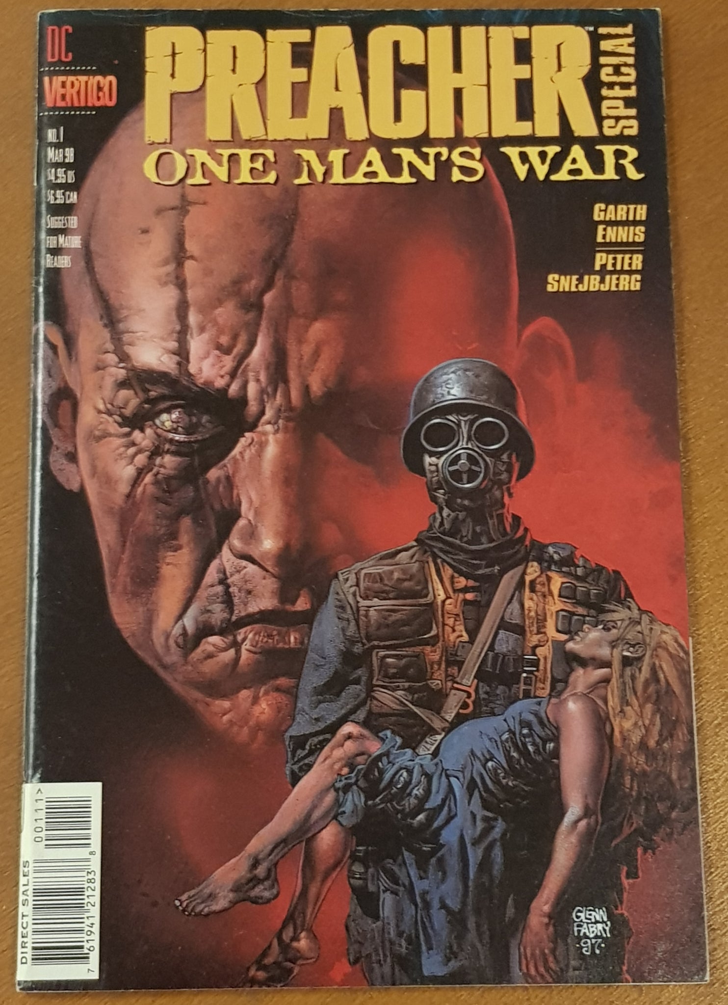 Preacher Special - One Man's War #1 VF-