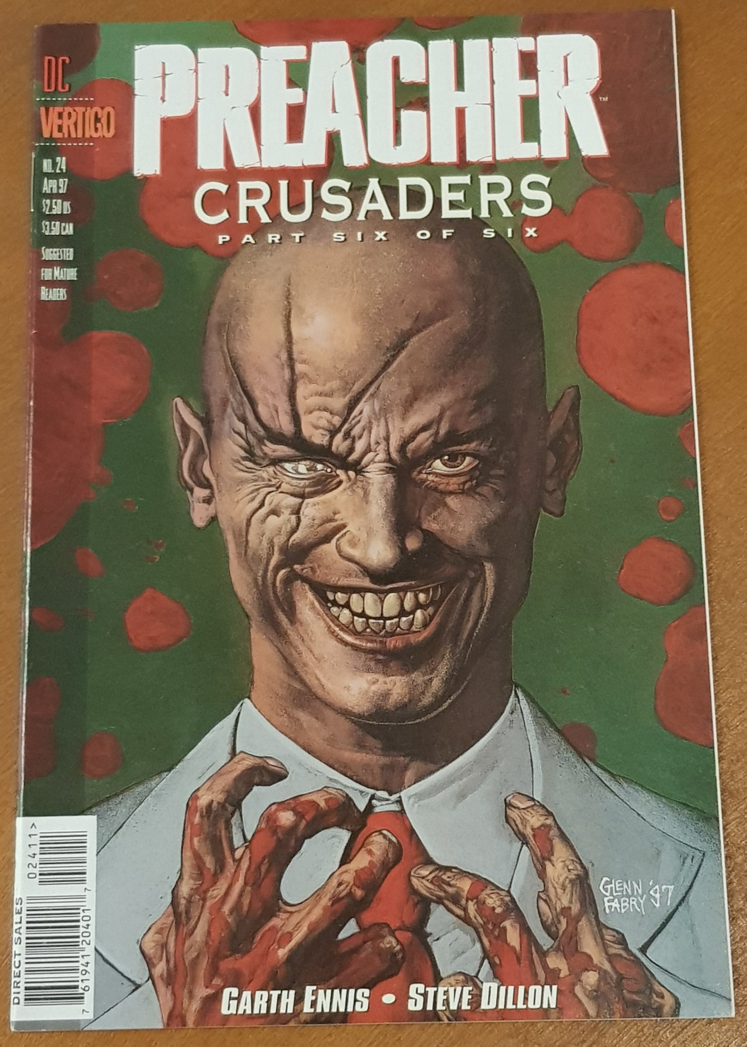 Preacher #24 VF+